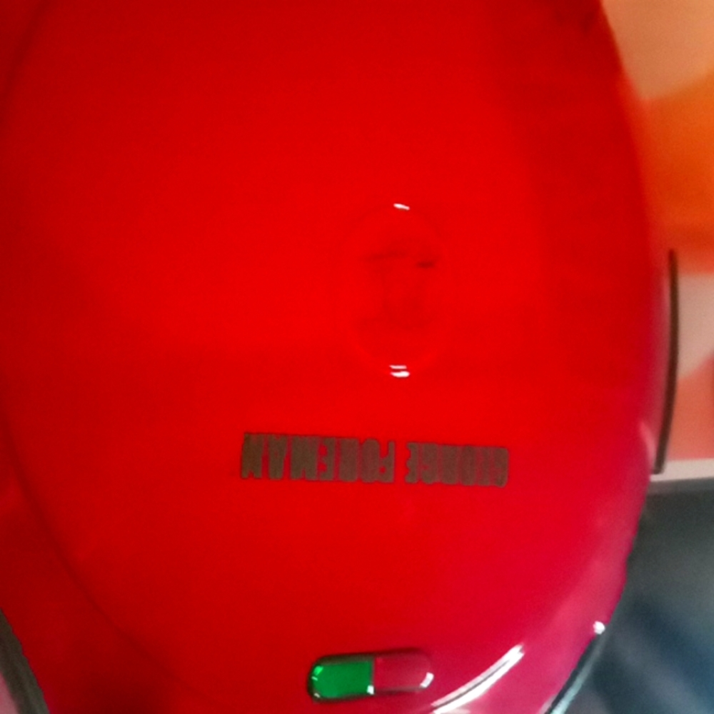 A serve four red and black George Foreman grill